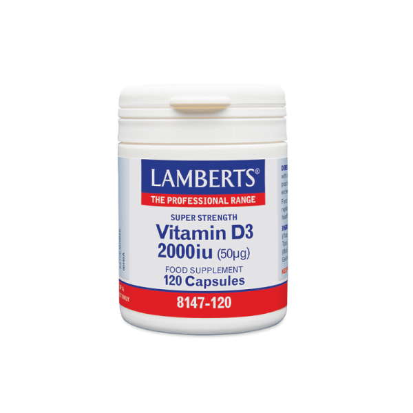 Lamberts Vitamin D3 2000iu 120caps Lamberts Vitamin D3 2000iu 120caps