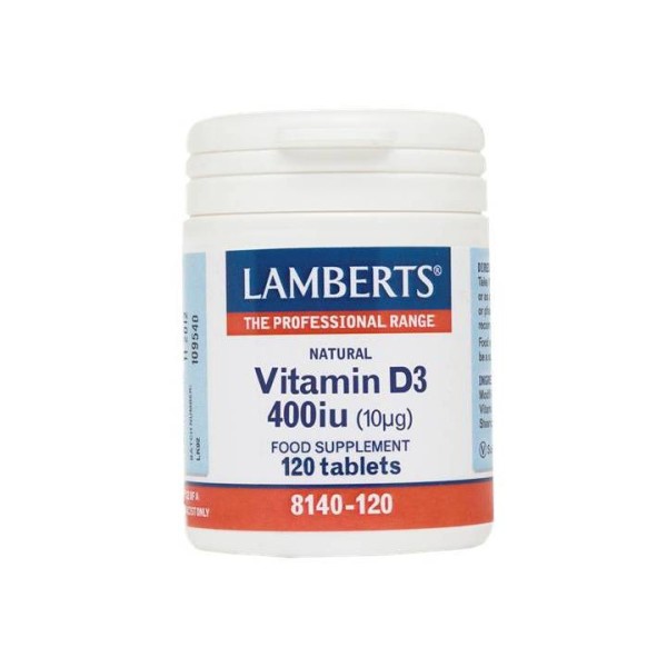 Lamberts Vitamin D3 400iu 120tablets Lamberts Vitamin D3 400iu 120tablets