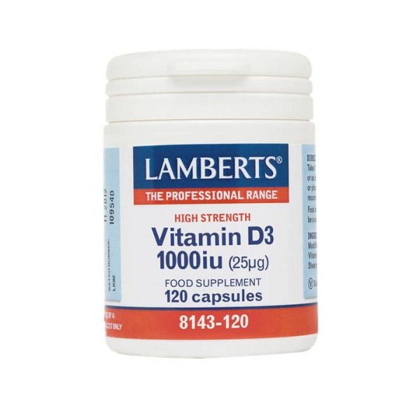 Lamberts Vitamin D3 1000iu 120caps Lamberts Vitamin D3 1000iu 120caps