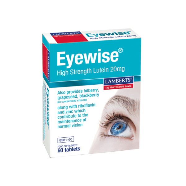 Lamberts Eyewise 60tabs (Φόρμουλα Για Την Καλή Υγεία Των Ματιών με Λουτεΐνη & Ζεαξανθίνη)