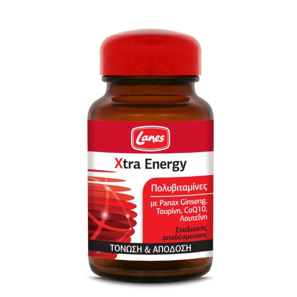 Lanes (Multivitamins) Xtra Energy 30tabs