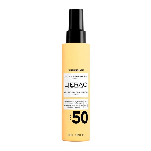 Lierac Sunissime The Melt-in Sun Body Lotion SPF50 150ml (Αντηλιακό Γαλάκτωμα Σώματος)