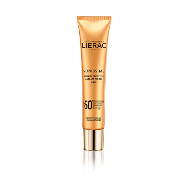 Lierac Sunissime Protective BB Fluid Global Anti-Aging Face & Decollete Golden/Dore SPF50+ 40ml