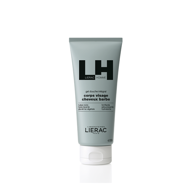 Lierac Homme Gel Douche Integral 200ml (Αφρόλουτρο για σώμα πρόσωπο μαλλιά και γένια)