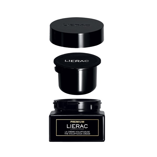 Lierac Premium La Creme Voluptueuse Refill for Normal/Dry Skin 50ml (Ανταλλακτική Συσκευασία Κρέμας Ολικής Αντιγήρανσης με Υαλουρονικό Οξύ & Νιασιναμίδη)