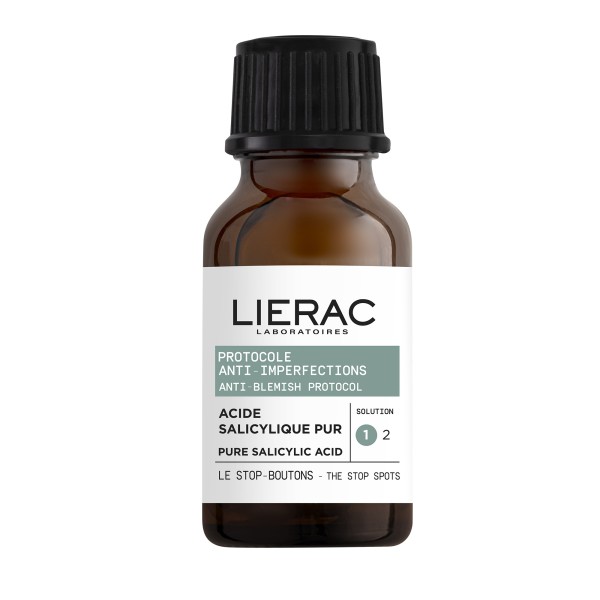 Lierac Protocolo Anti-Imperfections Pure Salicylic Acid No.1 the Stop Spots 15ml (Stop-Boutons με Σαλικυλικό Οξύ)