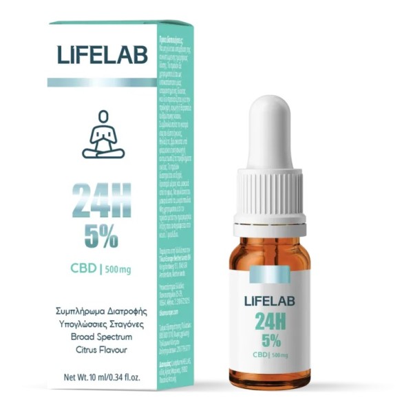 Lifelab CBD Oil 24H 5% 10ml