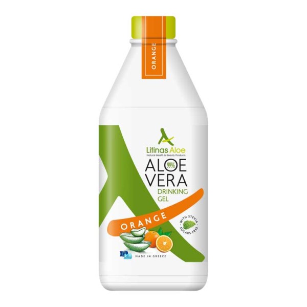 Litinas Aloe Vera Drinking Gel Orange 500ml