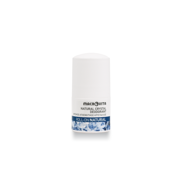 Macrovita Φυσικός Αποσμητικός Κρύσταλλος Roll-on Natural 50ml