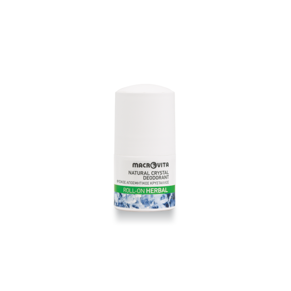 Macrovita Φυσικός Αποσμητικός Κρύσταλλος Roll-on Herbal 50ml