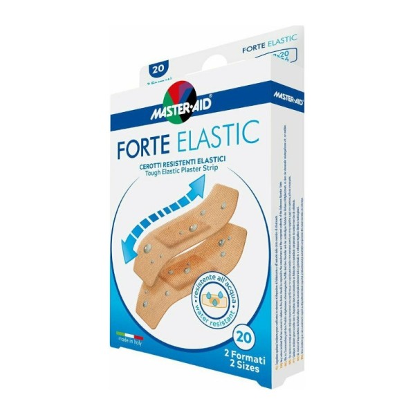 Master Aid Forte Elastic 20strips (Aνθεκτικά strips για την προστασία των τραυμάτων)