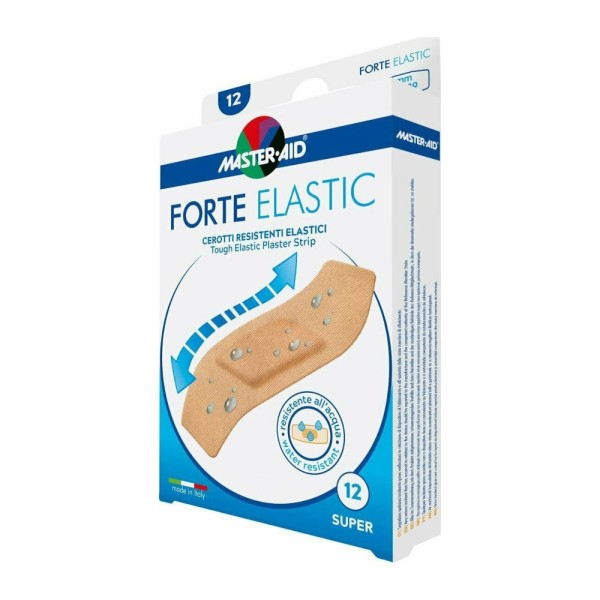 Master Aid Forte Elastic Super 12strips (Aνθεκτικά strips για την προστασία των τραυμάτων)