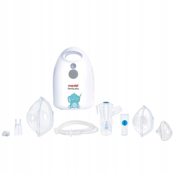 Medel Nebulizer Family Plus Baby Edition Ref:95103 (Νεφελοποιητής Όλη την Οικογένεια, με Σύστημα Double-Valve Medeljet Plus)