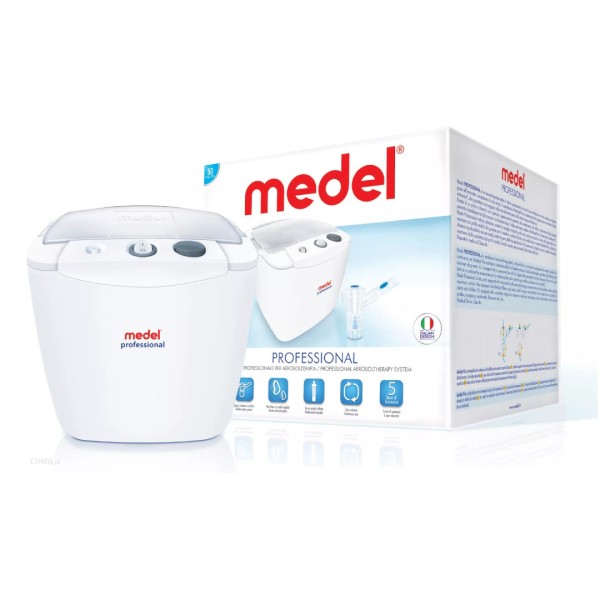 Medel Nebulizer Professional Ref:95140 (Νεφελοποιητής για Επαγγελματική Χρήση, Περιέχει και Εξάρτημα για Ρινικές Πλύσεις)