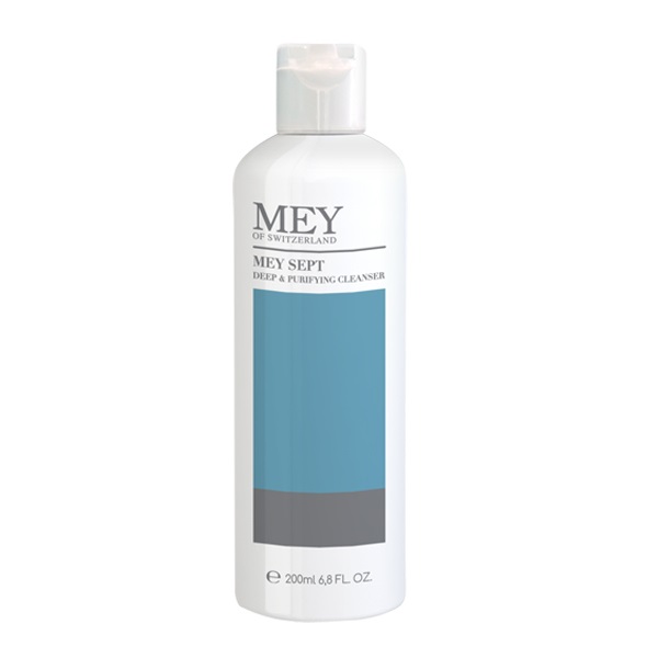 Mey of Switzerland Sept Deep & Purifying Cleanser 200ml (Ήπιο αντισηπτικό υγρό καθαρισμού, χωρίς ιώδιο, για καθημερινή χρήση.)