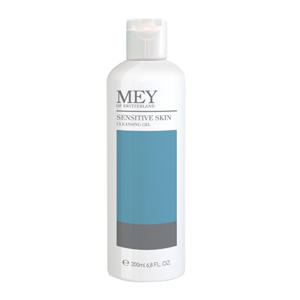 Mey of Switzerland Sensitive Skin Cleansing Gel 200ml (Απαλό σαπούνι καθαρισμού, για ευαίσθητες και ερεθισμένες επιδερμίδες.)