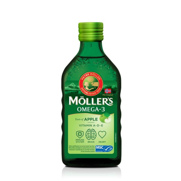 Mollers Moller's Μουρουνέλαιο Apple 250ml