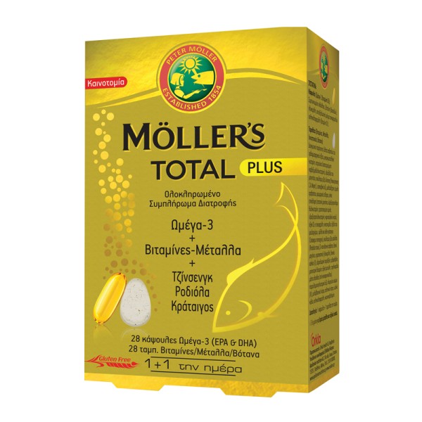 Moller’s Forte Total Plus 28caps + 28tablets