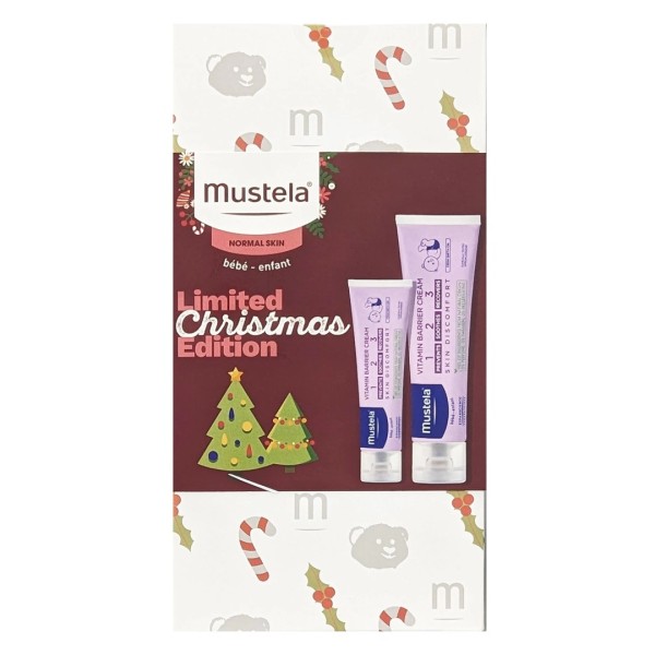 Mustela Promo Limited Christmas Edition Kρέμα Αλλαγής Πάνας VBC 1 2 3 100ml & ΔΩΡΟ 50ml