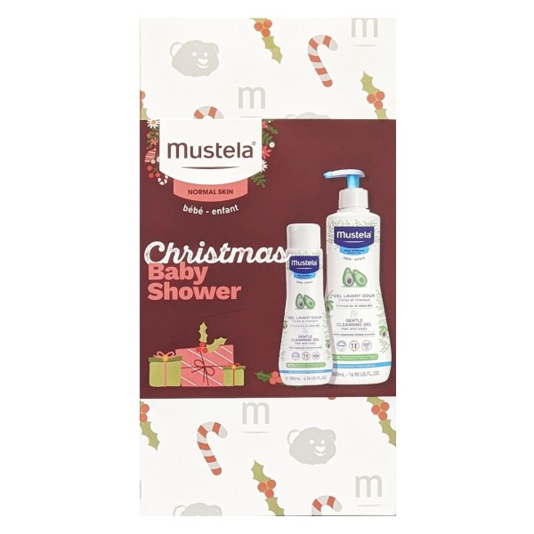 Mustela Promo Limited Christmas Edition Gentle Shampoo 500ml + ΔΩΡΟ 200ml (Απαλό Σαμπουάν Με Αβοκάντο)