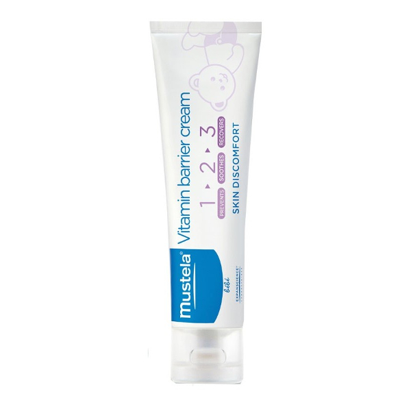 Mustela Vitamin Barrier Cream 123 100ml 