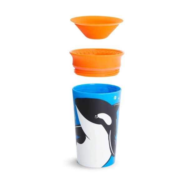 Munchkin Miracle 360 Trainer Cup (12m+) Orca 9oz 266ml