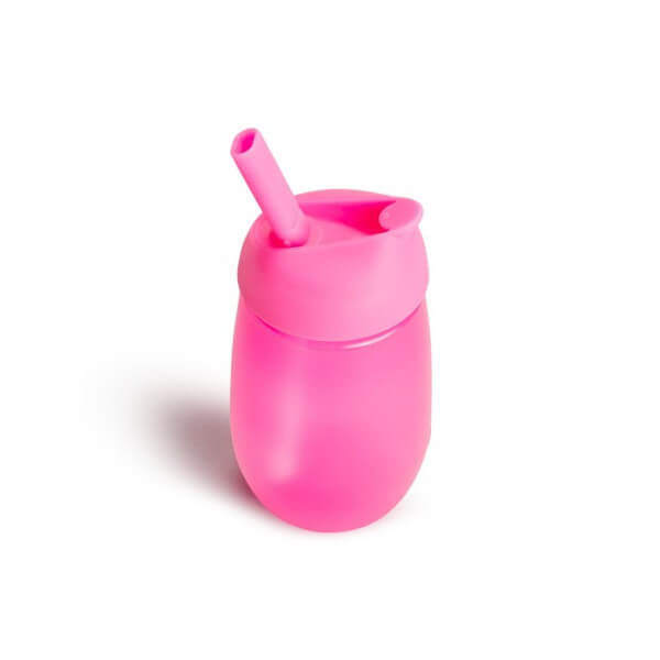 Munchkin Simple Clean Straw Cup (12m+) Pink 10oz 296ml