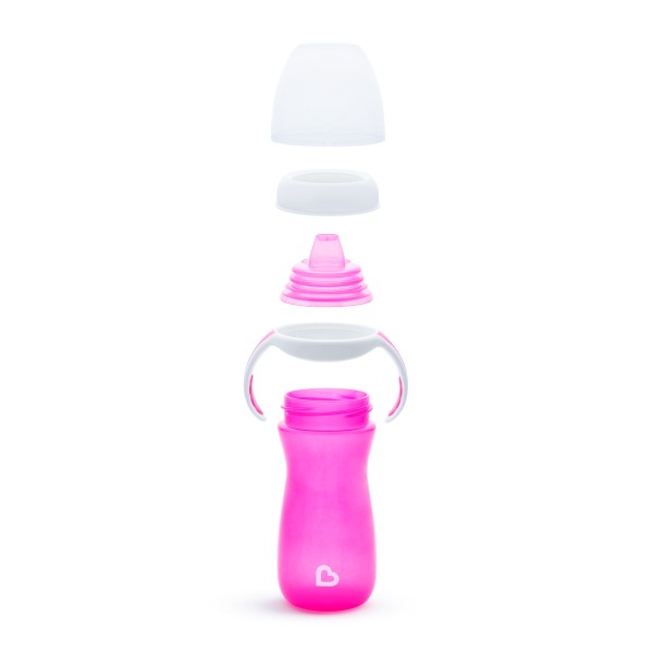 Munchkin Gentle  Cup Tall Pink 300ml 9m+