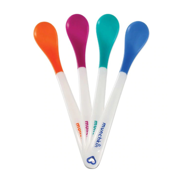 Munchkin White Hot Safety Spoons (4m+) 4τεμάχια