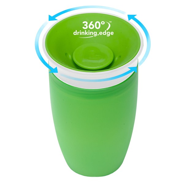 Munchkin Miracle 360 Sippy Cup Πράσινο (12m+) 296ml