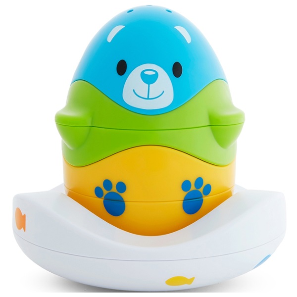 Munchkin Stack and Match Floating Bath Toy 18m+ (Παιχνίδι Μπάνιου)