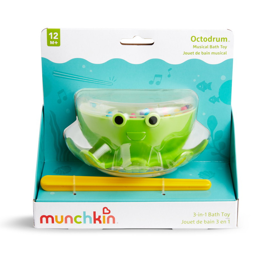 Munchkin Octodrum 3-in-1 Musical Bath Toy 12m+ Munchkin Octodrum 3-in-1 Musical Bath Toy 12m+