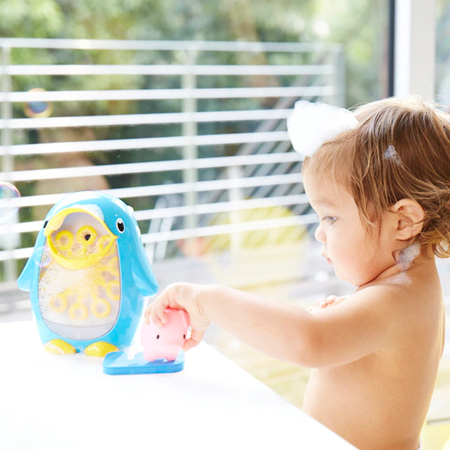 Munchkin Bath Fun Bubble Blower 12M+ (Μηχανή Σαπουνόφουσκας για το Μπάνιο)