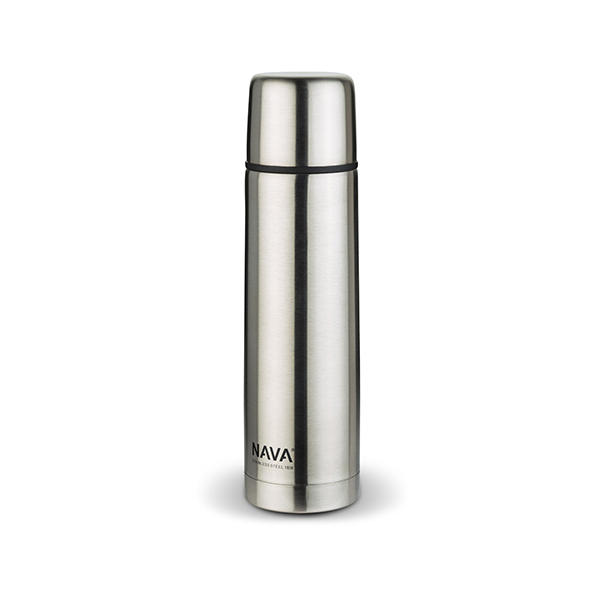 Nava Acer Vacuum Flask 500ml (Ανοξείδωτος Θερμός  με Βαλβίδα & Καπάκι-Ποτήρι)