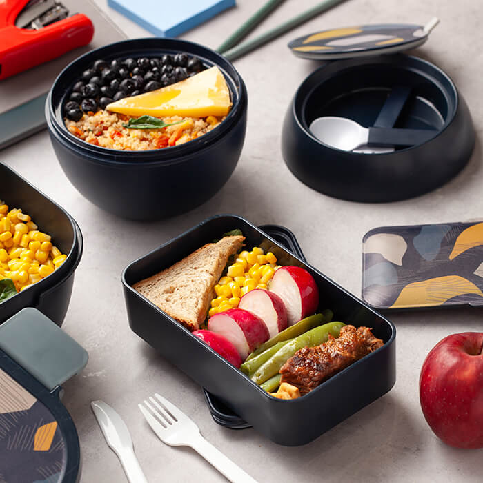 Nava We Care Round Plastic Lunch Box Blue 800ml (Πλαστικό Στρογγυλό Δοχείο Φαγητού) Nava We Care Round Plastic Lunch Box Blue 800ml (Πλαστικό Στρογγυλό Δοχείο Φαγητού)