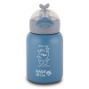 Nava We Care Stainless Steel Insulated Water Bottle with Straw Blue 350ml (Aνοξείδωτο Μπουκάλι Θερμός με Καλαμάκι)