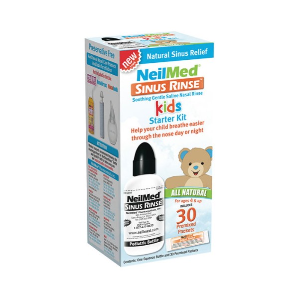 NeilMed Sinus Rinse Starter Kit 30 φακελάκια (Σύστημα ρινικών πλύσεων για παιδιά 4ετών+)