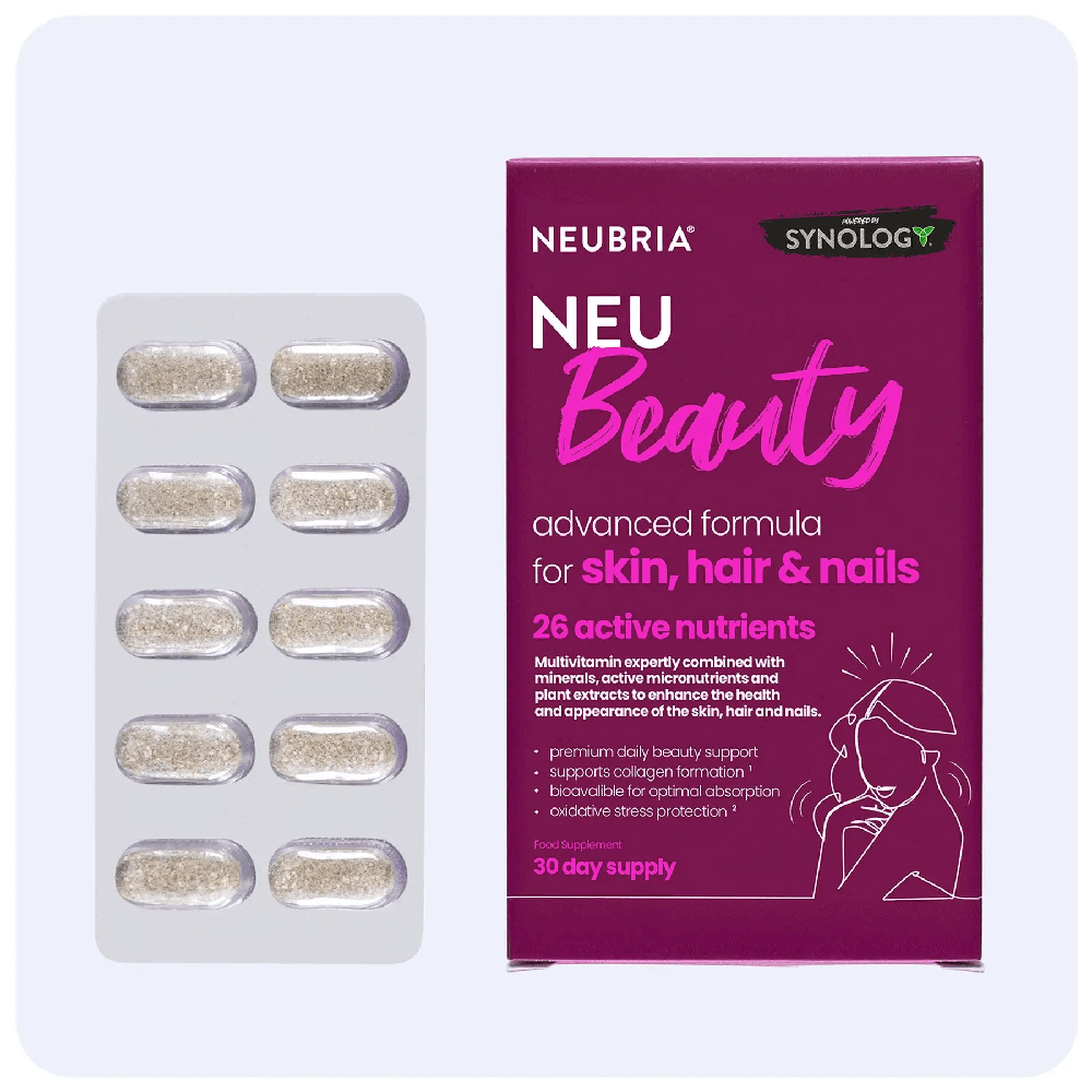 Neubria Neu Beauty for Skin, Hair & Nails 30tabs (Συμπλήρωμα για Μαλλιά, Δέρμα και Νύχια) Neubria Neu Beauty for Skin, Hair & Nails 30tabs (Συμπλήρωμα για Μαλλιά, Δέρμα και Νύχια)