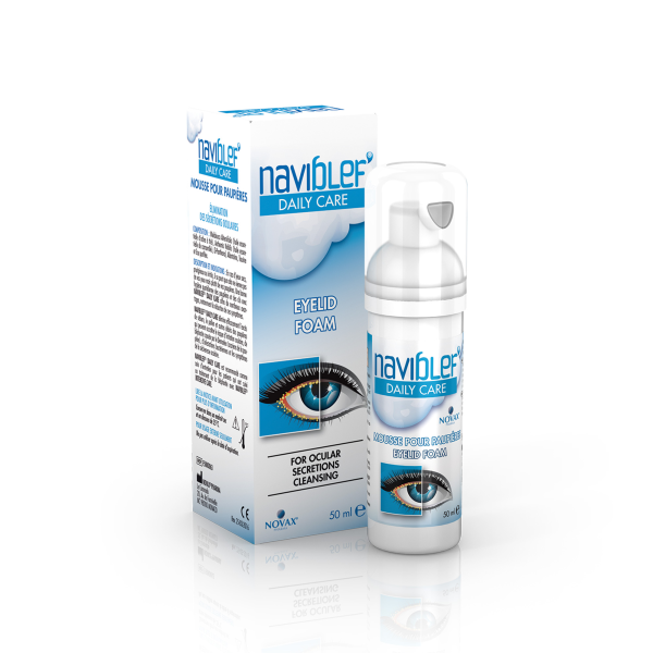 Novax Pharma Naviblef Daily Care Αφρός Βλεφάρων 50ml