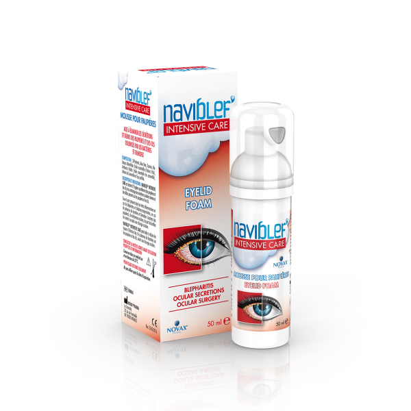 Novax Pharma Naviblef Intensive Care Eyelid Foam 50ml