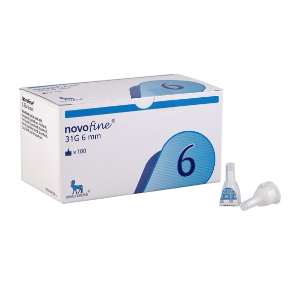 Novo Nordisk Novofine 31G 0.25 x 6mm 100pcs