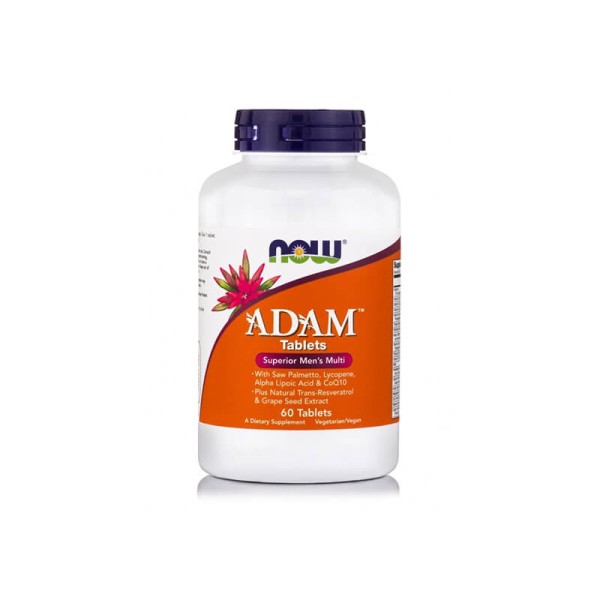 Now Foods ADAM Men’s Multiple Vitamin – Ανδρική Πολυβιταμίνη 60