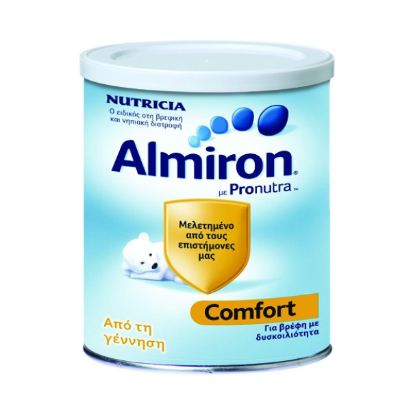 Nutricia Almiron Comfort με Pronutra (Γάλα για βρέφη με δυσκοιλιότητα από την γέννηση) 400g