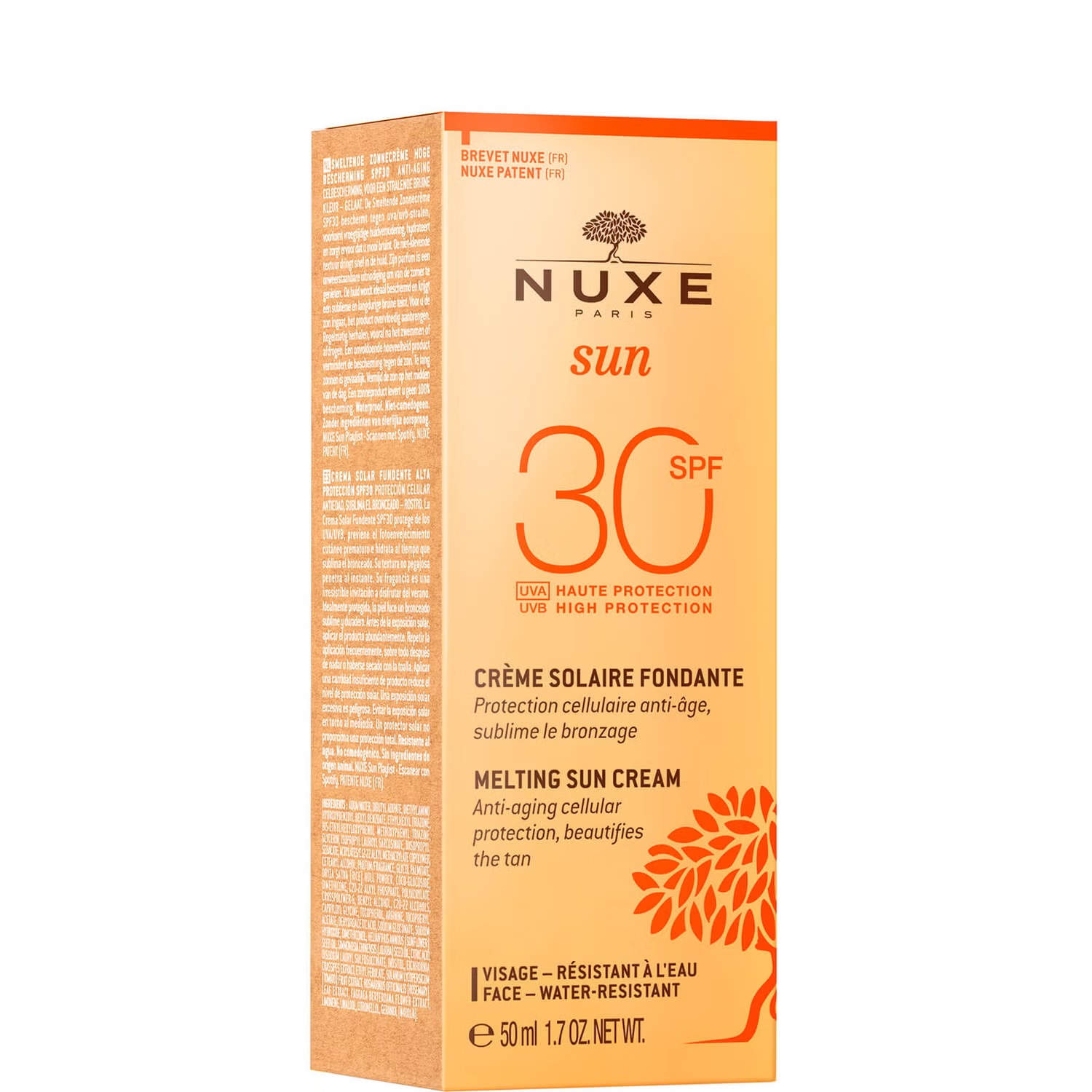 Nuxe Sun Melting Sun Cream High Protection SPF30 for Face 50ml (Αντηλιακή Κρέμα Προσώπου) Nuxe Sun Melting Sun Cream High Protection SPF30 for Face 50ml (Αντηλιακή Κρέμα Προσώπου)