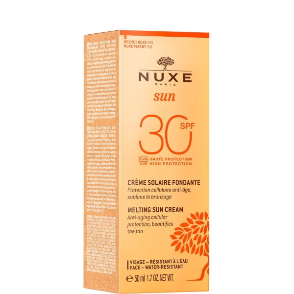 Nuxe Sun Melting Sun Cream High Protection SPF30 for Face 50ml (Αντηλιακή Κρέμα Προσώπου)