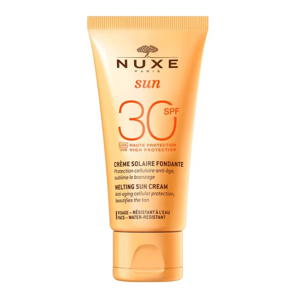 Nuxe Sun Melting Sun Cream High Protection SPF30 for Face 50ml (Αντηλιακή Κρέμα Προσώπου)