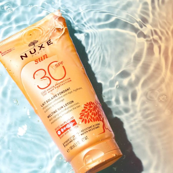 Nuxe Sun Melting Lotion High Protection SPF30 for Face & Body 150ml (Αντηλιακό Γαλάκτωμα για Πρόσωπο & Σώμα)