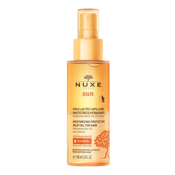 Nuxe Sun Moisturising Protective Milky Oil for Hair 100ml (Ενυδατικό Προστατευτικό Γαλάκτωμα-Λάδι για τα Μαλλιά)