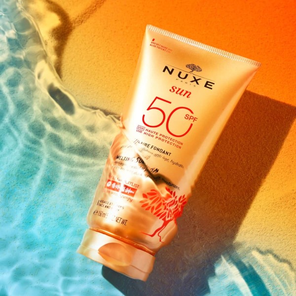 Nuxe Sun Melting Lotion High Protection SPF50 for Face & Body 150ml (Αντηλιακό Γαλάκτωμα για Πρόσωπο & Σώμα)