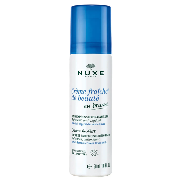 Nuxe Creme Fraiche De Beaute Cream-in-Mist Express 24h Moisturising Care 50ml (Κρέμα σε μορφή σπρέι που ενισχύει την ενυδάτωση για 24 ώρες)